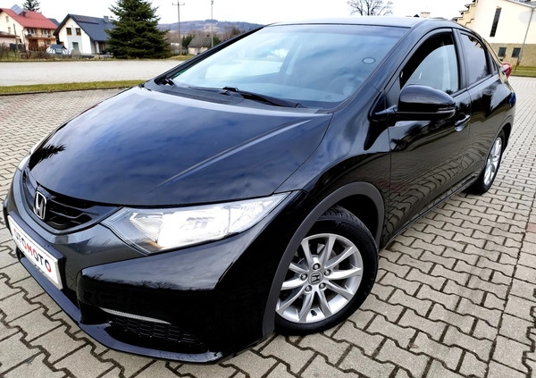 Honda Civic cena 47800 przebieg: 140000, rok produkcji 2013 z Lubień Kujawski małe 704